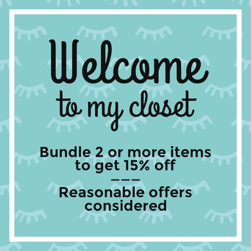 Welcome to my closet!
